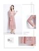 Vilaria Long Sleeve Midi Party Short Round Solid Perfect for and Special Women's All-Lace Dress, Length, Dress, Sleeves, Neck, Slimming, Color,