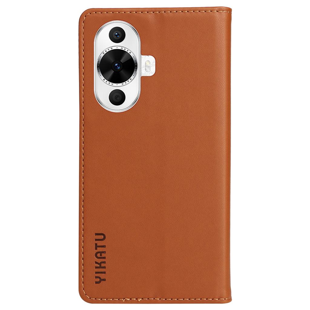 YIKATU YK-001 For Huawei nova 12s 4G/nova 12 Lite 4G/nova 11 Case Strong Magnetic Leather Phone Cover