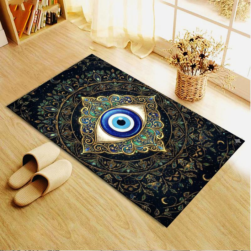 2025 New Evil Eye Carpet Rug for Living Room Bedroom Home Sofa Decoration,Kids Play Non-slip Floor Mat165