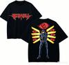 Ultrakill Anime Liebhaber T-Shirt Harajuku Baumwolle Neues Modell High Street Retro Mode Übergroß Unisex Paare hohe Qualität Paare