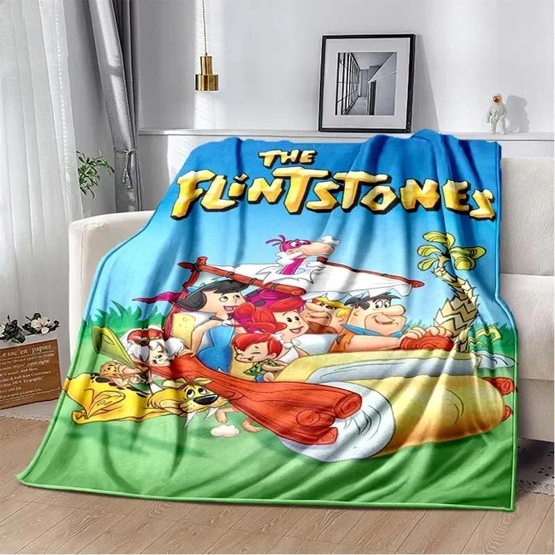Classic Cartoon Blanket Flannel Soft Plush Cover Blanket Children Bedroom Sofa Bed Travel Picnic Warm Blanket Children Gift
