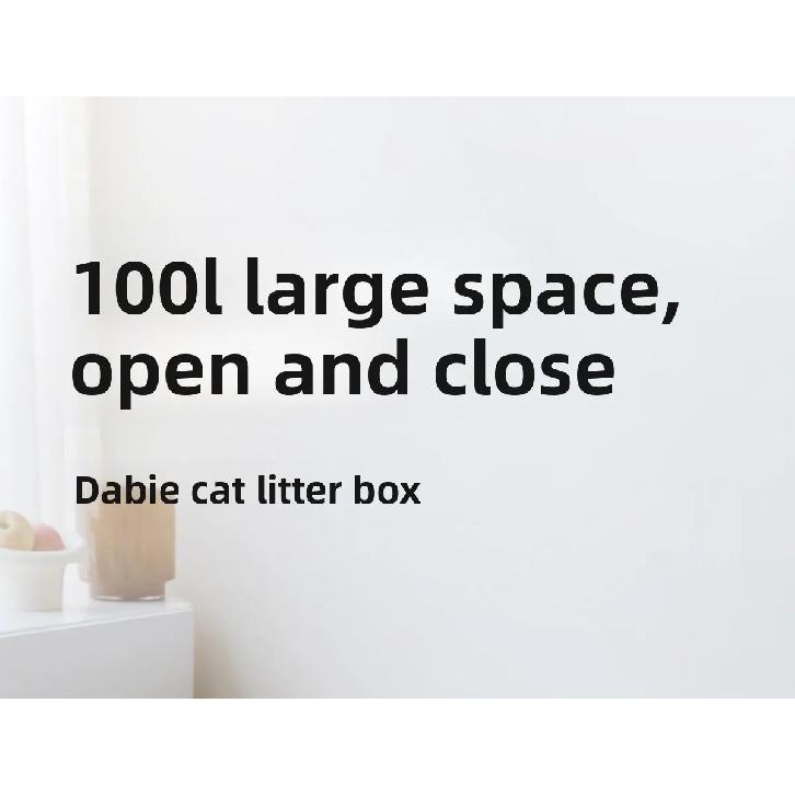 Meoof Concave Cat Litter Box Semi-closed Oversized Giant Deepened Anti-belt Sand Splash Big Also Cat Toilet