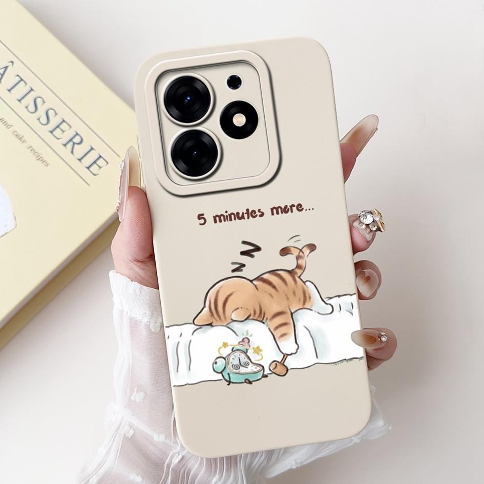For Tecno Spark 10 Pro Case Cartoon Flower Liquid Silicone Shockproof Cover For Tecno Spark10 Pro Spark 10Pro 4G KI7 Phone Cases