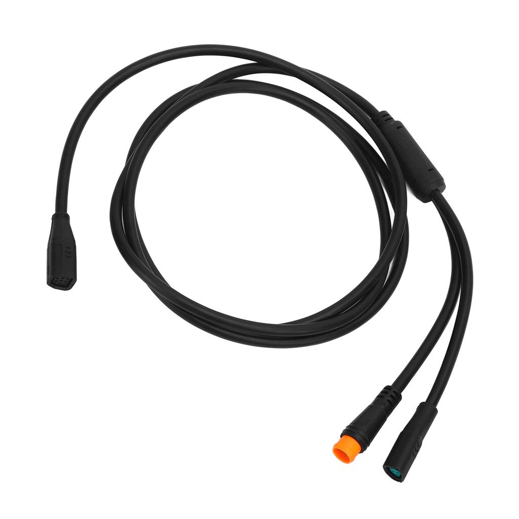 Electric Bike 1T2 Extension Cable Connect Motor To Display Meter Mid Motor Y Splitter Cable for EB-E
