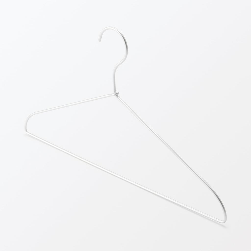 MUJI Aluminum Laundry Hanger Set of 3 (MAF60A0S)