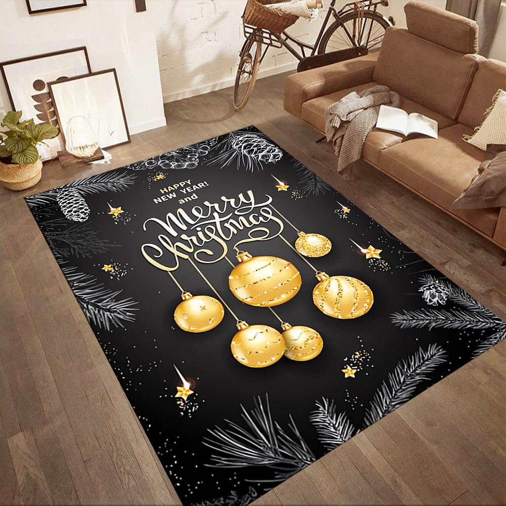 Nightmare Before Christmas Floor Mats for Living Room, Bedroom and Room Decoration Are Suitable for Gifts.