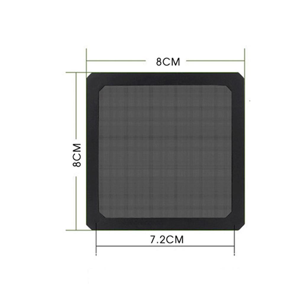 0mm 90mm 120mm 140mm PC Chassis Cooling Fan Dust Filter Magnet Dustproof Mesh Cover Computer Chassis Net Guard with Hole 1PC