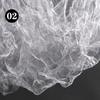 50X95Cm Flexible Shapeable Wire Mesh Fabric for Wedding Decoration Art Material Metal Cloud Hard Fabrics Background Diy Sewing