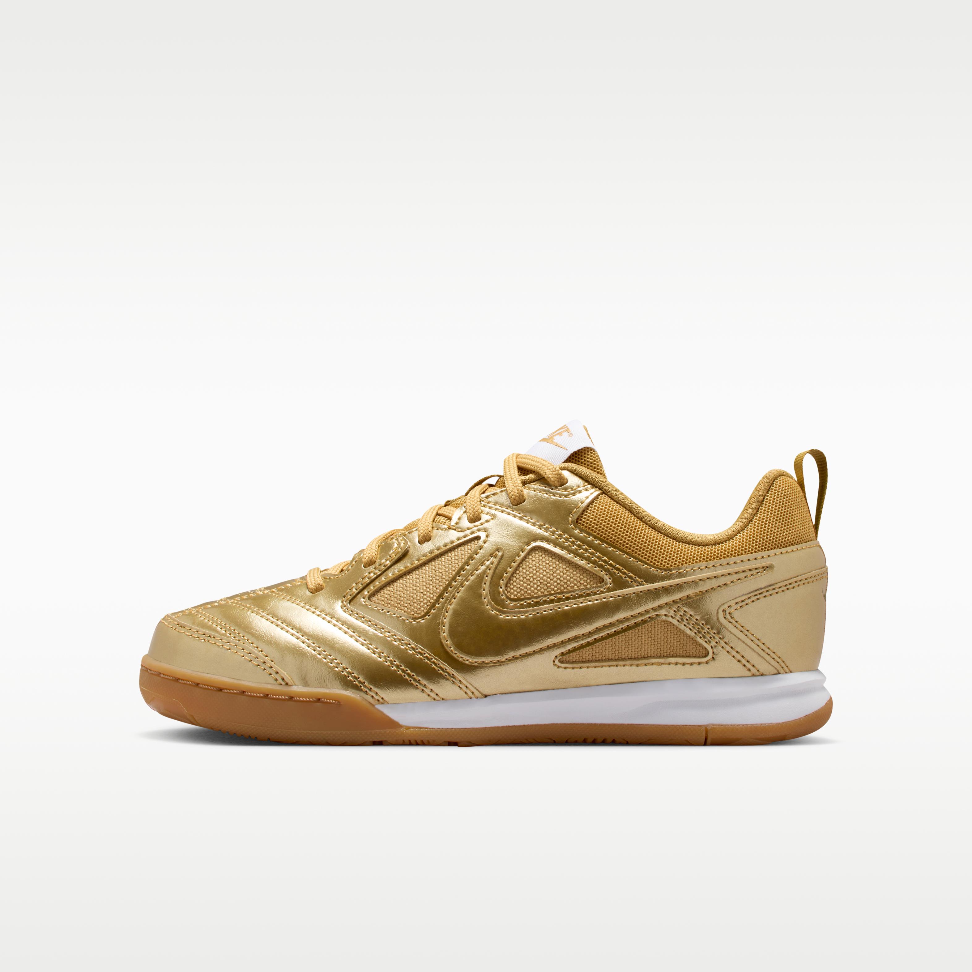 Nike Gato LV8 Metallic Gold Gum (GS) 36