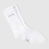 Women's Layered Crew Socks White UR122CSC18