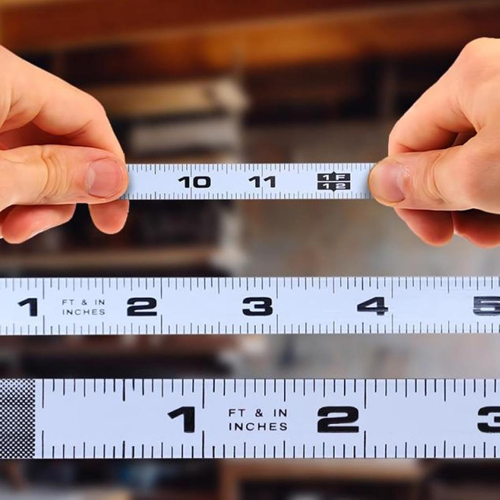 Self-Adhesive Tape Measure, 72-in Adhesive Measuring Tape Ruler Tape High Precision Measuring Tool