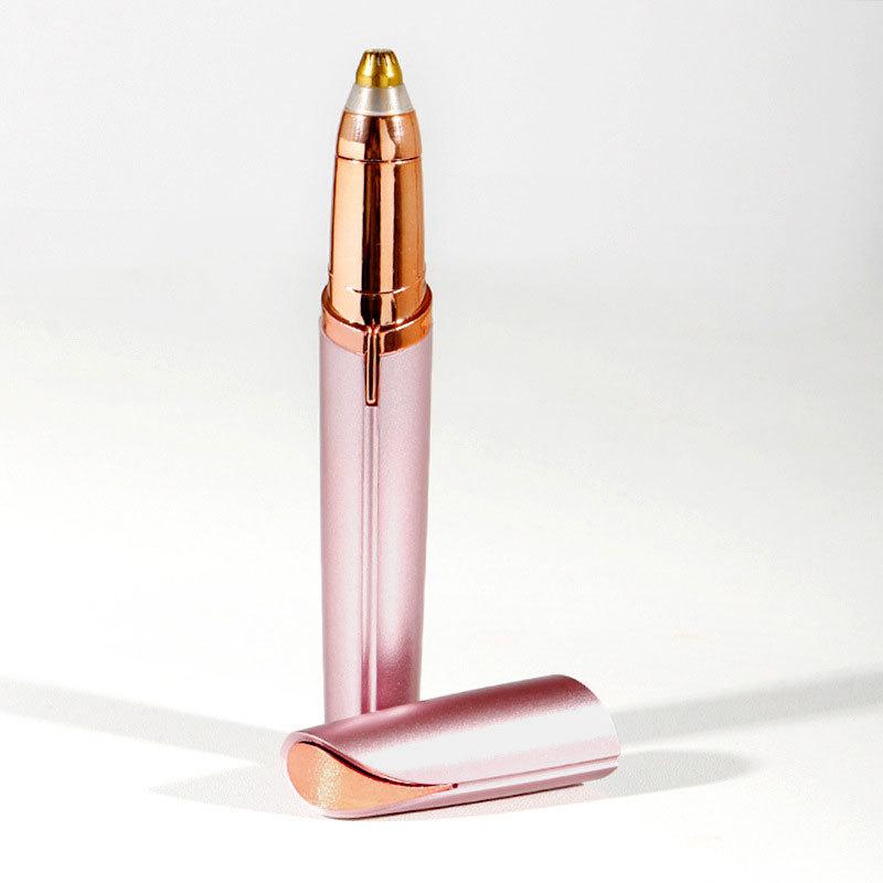 Electric Eyebrow Trimming Tool Portable For Beginners Automatic Electric Eyebrow Trimmer Nose Hair Shaving Brush Scraper