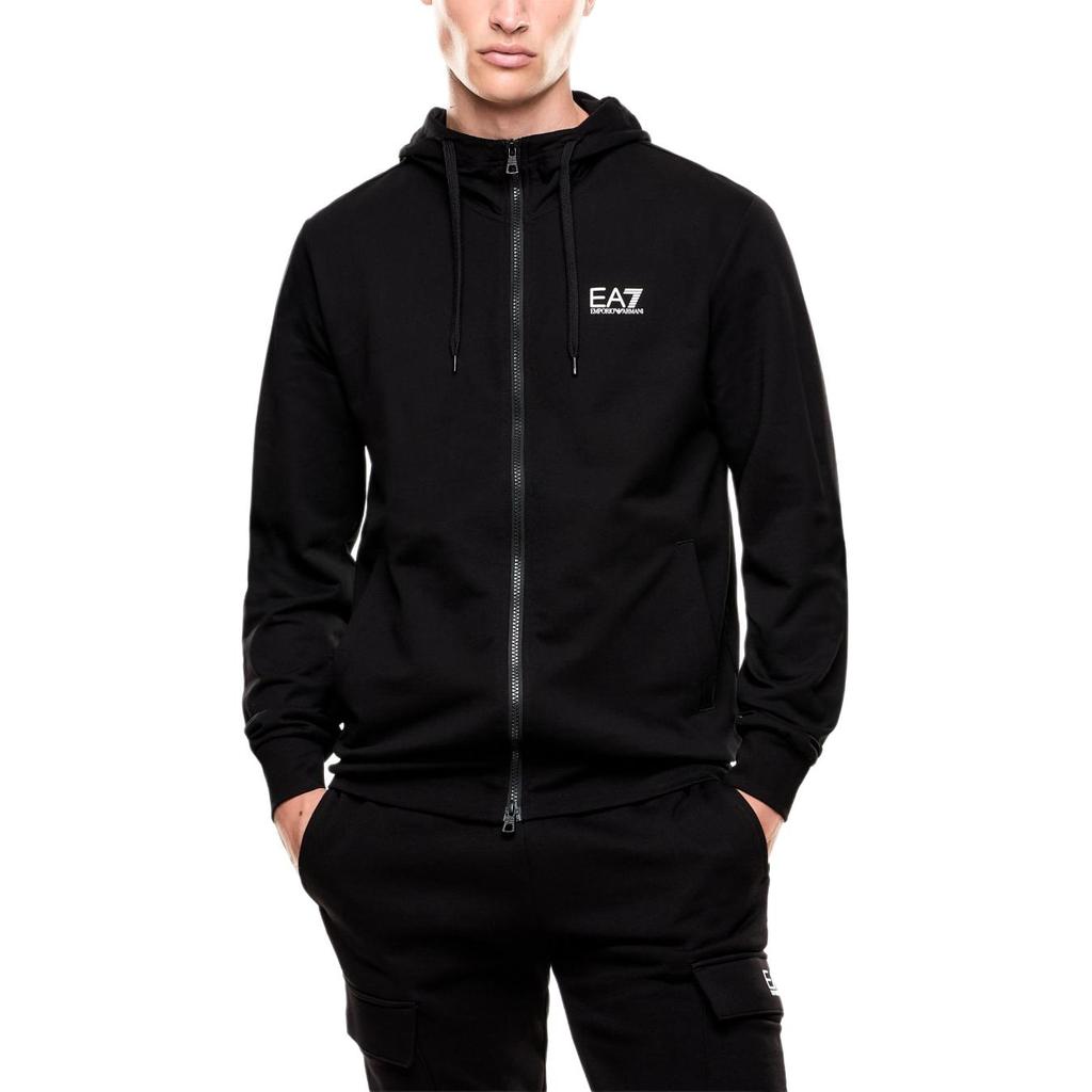 Emporio Armani EA7 FW24 Jacken & Mäntel Herren Schwarz 8NPM33-PJVRZ-1200