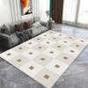 Nordic Black White Jagged Pattern Carpets for Living Room Soft Washable Non-slip Large Area Rugs for Bedroom Decoration Home Mat