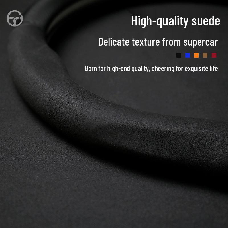 Flocking Steering Wheel Cover for Geely Emgrand GS, Xingrui, GL, Boyue X, Bin Yue, X6, Vision X3 PRO