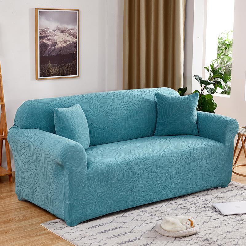 כיסויי ספה עמידים למים 1/2/3/4 מושבים Jacquard כיסוי כורסת כורסת לסלון כיסוי כיסוי אלסטי פינתי בצורת L