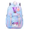 Kpop Demonunter Kids Backpack College Wind Large Capacity Student School Bag