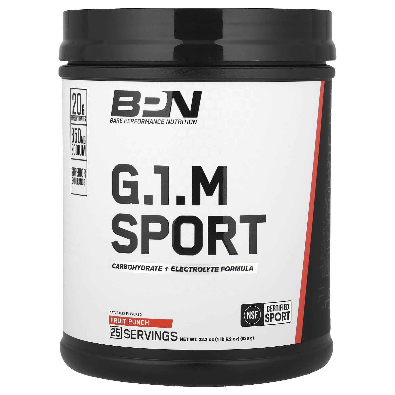 

G.1.M Sport, Fruit Punch, 628G(1Lb 6.2Oz)