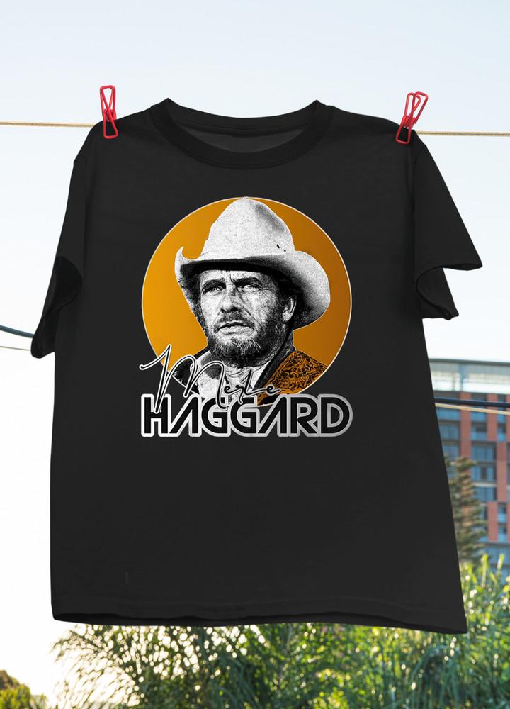 

Singer Merle Haggard T Shirt Black All Size S M L 234XL Cotton Men Unisex T-Shirt M