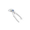 WORKPRO Waterpomptang, Mini Waterpomptang, 108mm Totale Lengte, 25mm Maximale Opening, Snelle Ontgrendelingsverstelling, Gegalvaniseerd