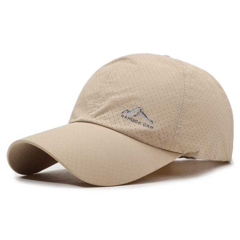Gray Breathable Cap Outdoor Sun Hat Fashion Sports Summer Sun Hat Classic Versatile Hat