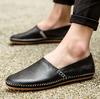 Fashion Men's Driving Shoes Leather Slip-on Mocassin Homme Loafers Casual Breathable Soft Comfortable Big Size 50 Zapatos Hombre