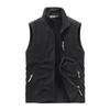 2025 Windproof Fleece Vest - Velvet-Lined, Thick, Warm, Stand-Up Collar, Sleeveless for Autumn & Winter