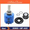 Resistor Multiturn 10k 3590s Adjustable Potentiometer Kit 200200 Ohm 1k 2k 5k 10k 20k 50k 100k Ohm With Potentiometer Knob