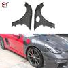 Porsche 718 981 GT4 Style Carbon Fiber Mudguard & Side Skirt