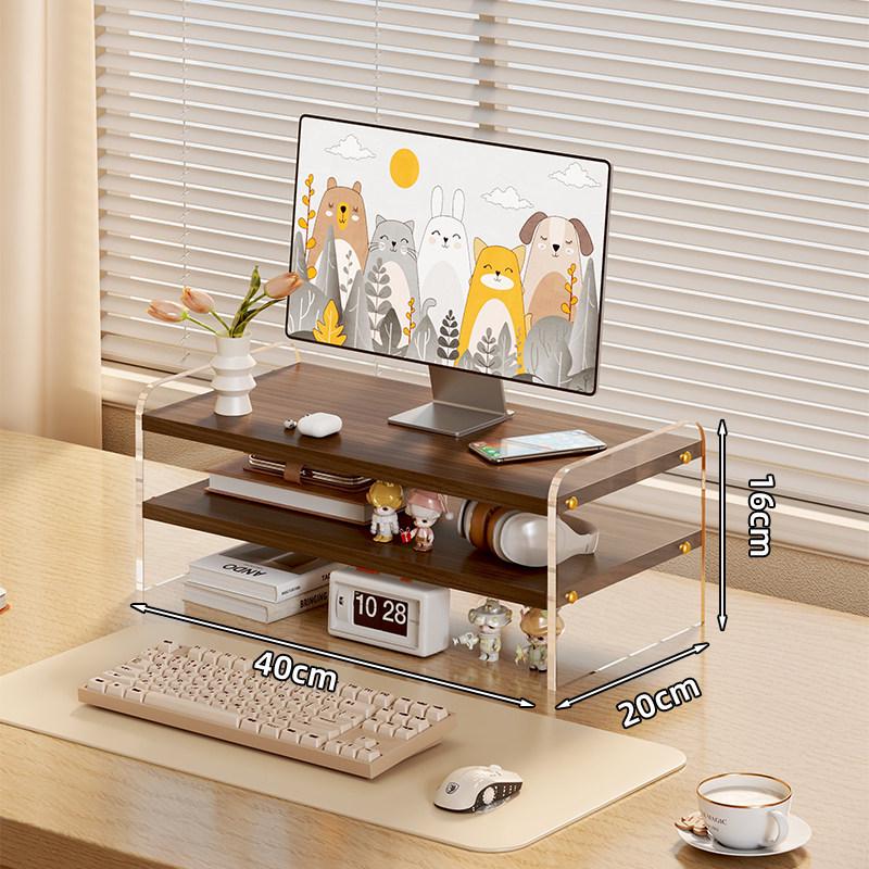 Multifunctional Laptop Stand, Headphone Rack & Monitor Riser for Home Office