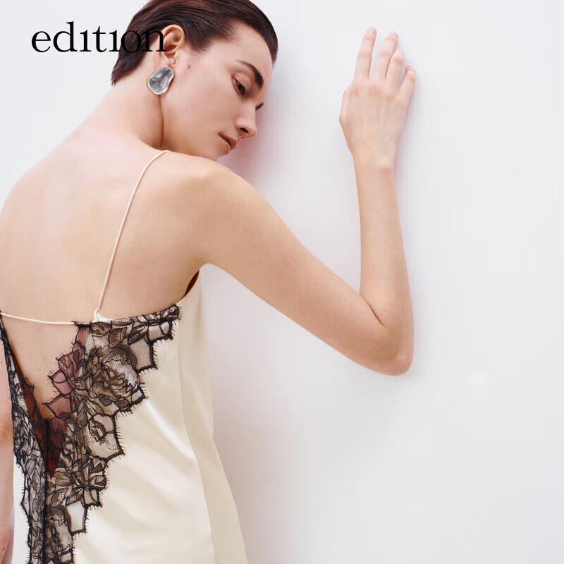 Mulberry Silk Strappy Lace Back Maxi Dress