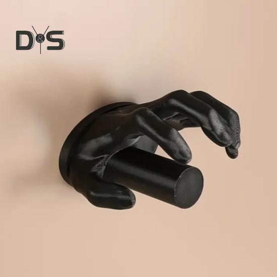 Hand-Shaped Toilet Paper Holder Bathroom Decorative Sculpture Wall Mounted Bathroom Kitchen Tissue Storage Stand