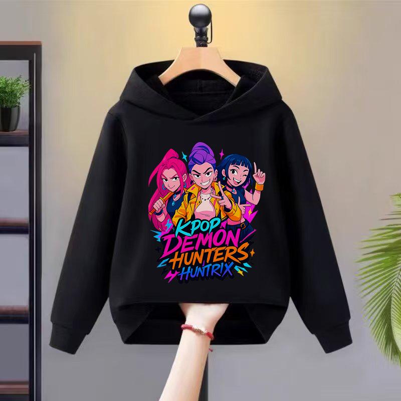 Kpop Witch Hunt Children's clothing, including men's and women's spring and autumn hoodies and fashionable sweatshirts 2025yeas