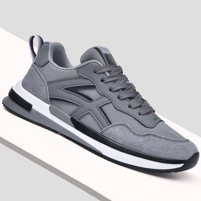 Neue atmungsaktive Herrenschuhe Freizeitsportschuhe Herren Leichtgewichtige weich besohlte Studenten-Laufschuhe Trendschuhe