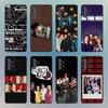 Music B-Big Time Rush Phone Case For Samsung S25,S24,S21,S22,S23,S30,Ultra,S20,Plus,Fe,Lite,Note,10,9,5G Black Cover