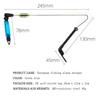 Car Fishing European Carp Fishing Alarm Swing Signal Sea Pole Stainless Steel Receiver Fishing Gear 2Color Fishing Equipment