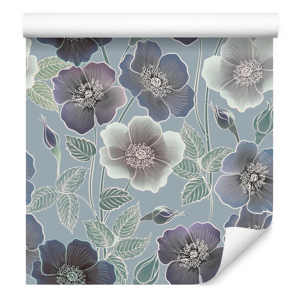 Beautiful Vintage Flowers Wallpaper for Living Room and Bedroom 50x1000