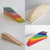 Wooden Rainbow Stacking Blocks For Early Education And Toddler Development