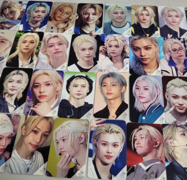 Stray Kids Hyunjin Felix Lee Know Photo Message Card Set 30pcs K-pop Goods