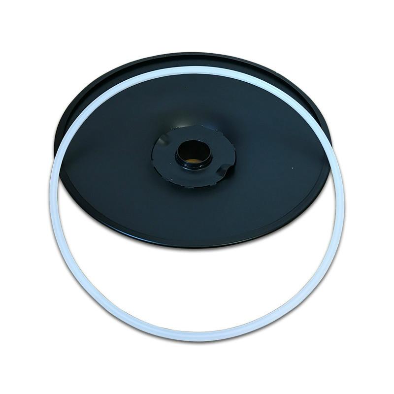 Base de Taburete de Barra Anillo de Tira Antideslizante Anillo de Plástico Base de Silla de Ordenador Tira de Plástico Anillo de Plástico del Chasis Accesorios para Sillas