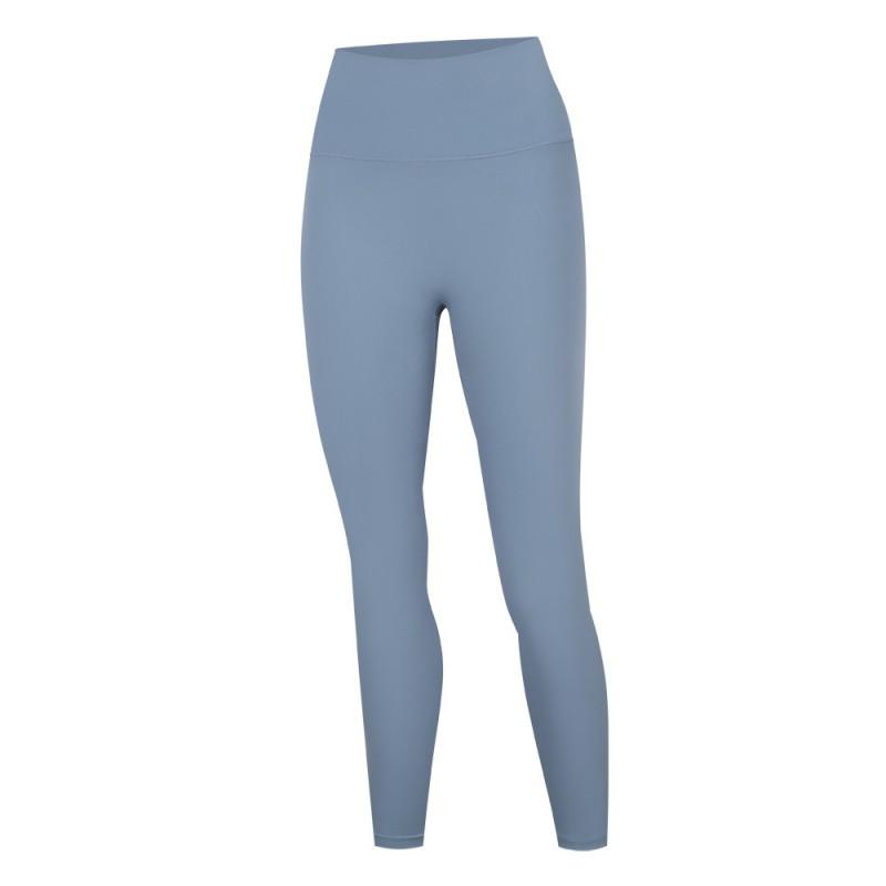 High-Waisted 9/10 Length Yoga Leggings Women Seamless Ultra-Stretch Quick-Dry Breathable Workout Pants