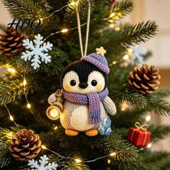 Charming Collectible Doll Handmade Knitted for Kids Soft Crochet Forest Animal Plush Toy Healing Gift Friends Cute Hand Woven Stuffed Doll,