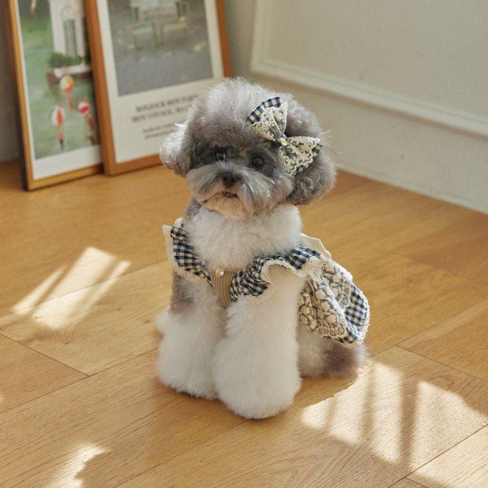 Cotton Dog Vest Flying Sleeve Pet Dress Comfortable Pet Clothes Small Animal