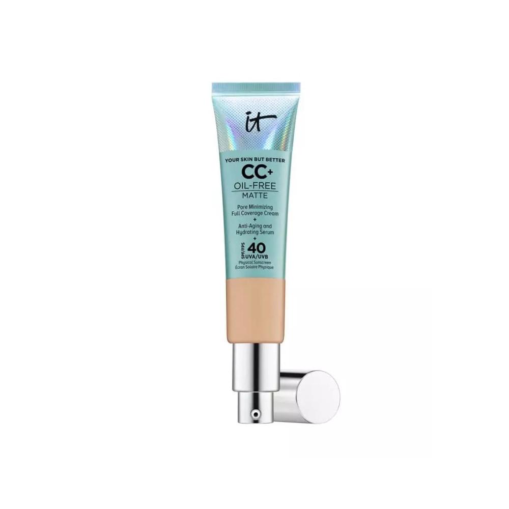 

Это косметика для вашей кожи, но лучше CC безмасляная матовая SPF40 средний загар 32 мл