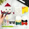 Knitting Kit Knitting Accessories With Yarn Hook Pre-Started Crochet Start Kit For Teens Women Men Home Relaxation Holiday