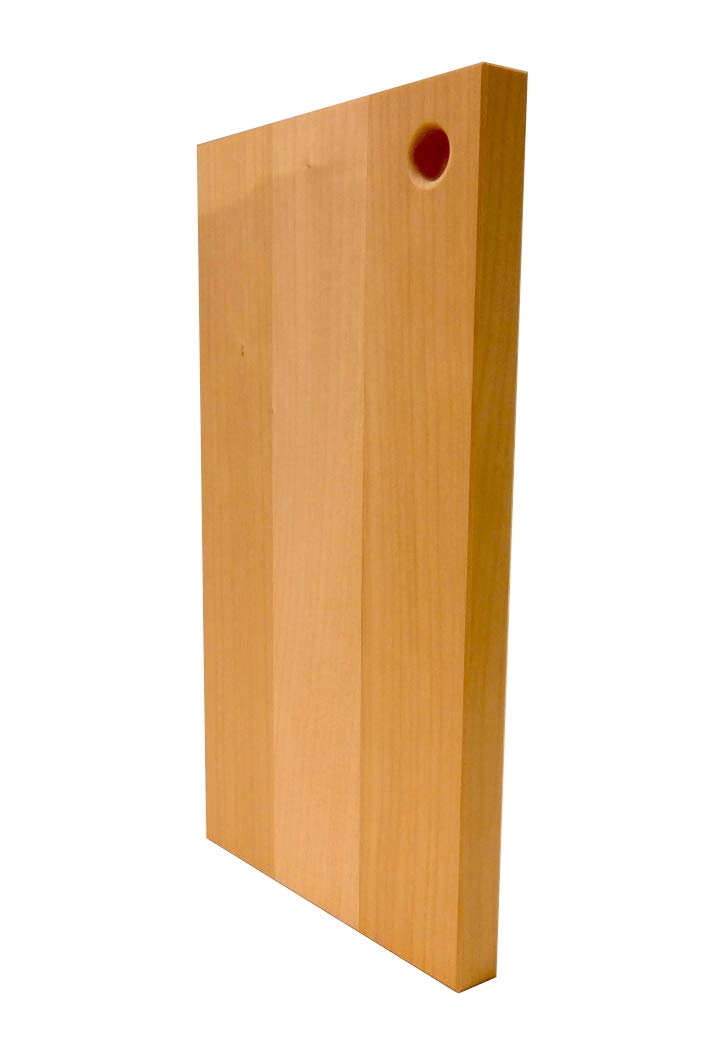 

Katajiya Wooden Cutting Natural Solid Large Size x 270 x 30mm Resharpening Service Available Board, Ginkgo, Wood, [450 Thick] -