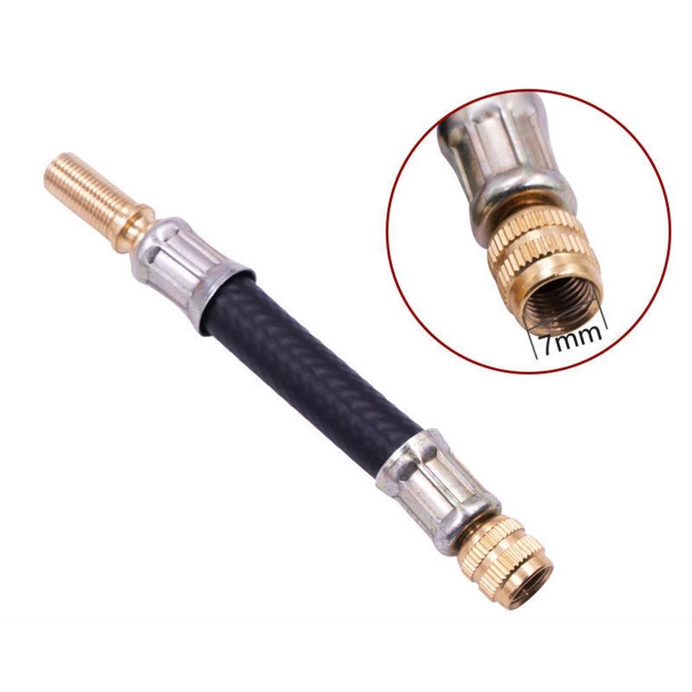 Tire Valve Stem Accessories Copper Extension Inflation Parts Replacement