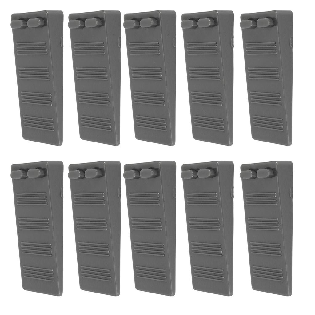10pcs Door Stopper Slip Resistant Stackable Flexible Windproof TPR Door Stop for Home School Office Type 2