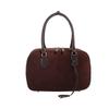 Autumn and Winter New Bowling Matte Texture Suede Suede Simple Handbag Commuter Retro Bag