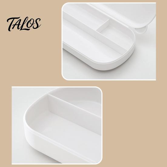 Astuccio con Scomparti, Custodia ad Alta Capacità con Scomparti, Colore Macaron, Custodia in Plastica per Cancelleria, Scatola Scolastica, Portapenne Portatile per Studenti